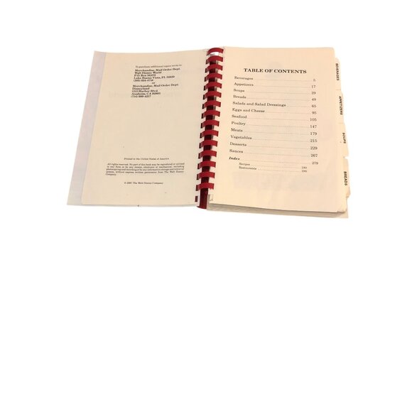 Cooking With Mickey Around Our World Spiral-Bound Cookbook Disney World Disneyla - Picture 5 of 12